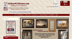 Desktop Screenshot of gallery4collectors.com